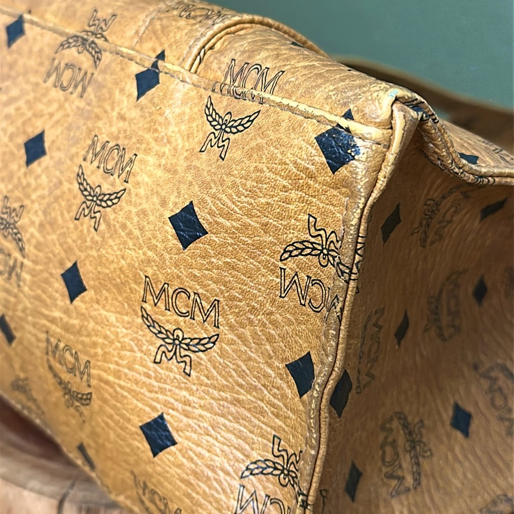 MCM Visetos Shopper Tote - Picture 10 of 17